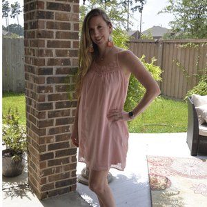 Peachy Keen Lacey Dress